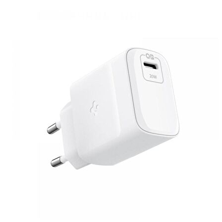 Spigen PowerArc ArcStation 20W Hızlı Şarj Cihazı USB-C PD 3.0 (Power Delivery) iPhone / Android Şarj Adaptörü PE2011