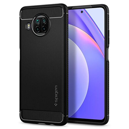 Spigen Xiaomi Mi 10T Lite Kılıf Rugged Armor Matte Black