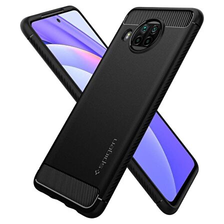 Spigen Xiaomi Mi 10T Lite Kılıf Rugged Armor Matte Black