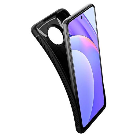 Spigen Xiaomi Mi 10T Lite Kılıf Rugged Armor Matte Black