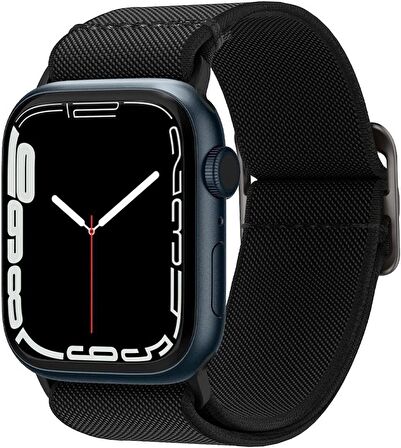 Spigen Apple Watch 41mm / 40mm / 38mm (Seri 1/2/3/4/5/6/SE/SE2/7/8 ile Uyumlu) Kayış Kordon Band Lite Fit Black - AMP02290