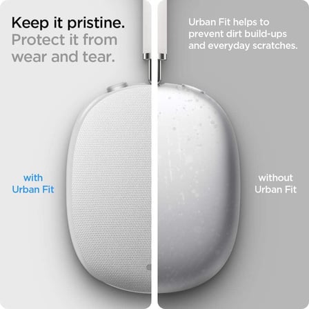 Spigen Apple AirPods Max Kılıf Urban Fit Gray - ASD02833-OUTLET