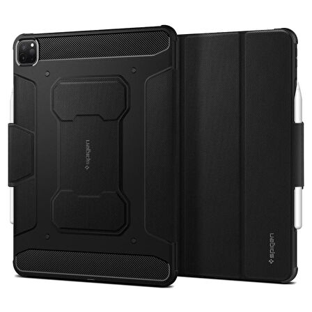 iPad Pro 12.9'' (2022 / 2021) Kılıf, Spigen Rugged Armor Pro