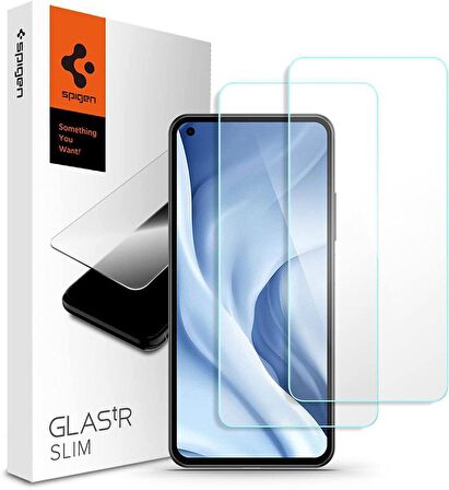 Spigen Xiaomi Mi 11 Lite Cam Ekran Koruyucu (2 Adet) - AGL03048