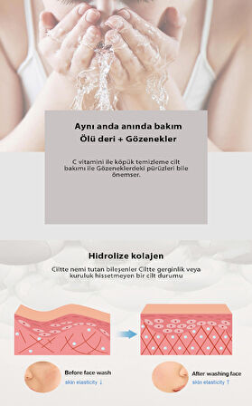 Lekeli Ciltler İçin Derin Temizleyici Cleansing Foam