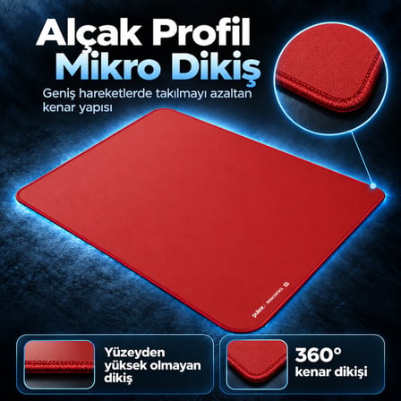Pulsar ParaControl V2 49×42 4mm XL Red Mouse Pad (PMP11XLR2)