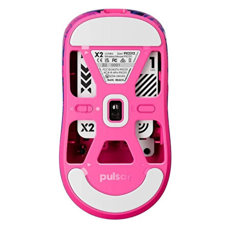 Pulsar X2 v3 Mini PRX Edition 8K Hz XS-1 Sensör Kablosuz Simetrik Gaming Mouse (PX231PRX)