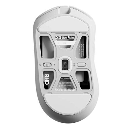 Pulsar X3 XS-1 Sensör Beyaz Kablosuz Size 1 Mini Gaming Mouse (PX3R12)
