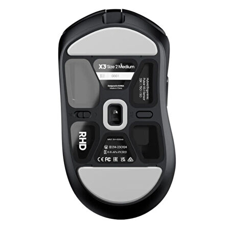 Pulsar X3 XS-1 Sensör Siyah Kablosuz Size 2 Medium Gaming Mouse (PX3R21)