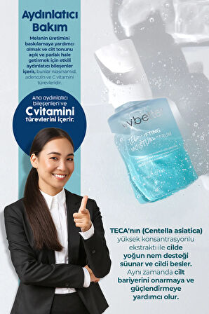 Teca Lifting Moisture Serum Sıkılaştırıcı Nemlendirici Serum Vitamin C Peptid Cica Kore 30ml