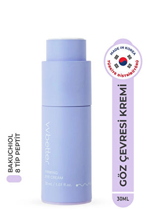 Firming Eye Cream Göz Altı Nemlendirici, Kırışıklık Karşıtı Göz Çevresi Kremi 8 Tip Peptid Kore 30ml