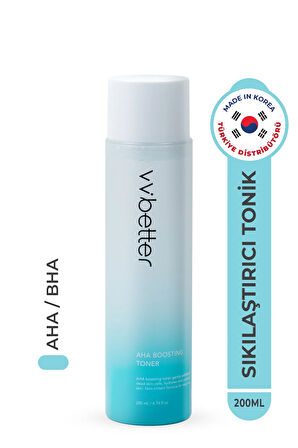 Aha Boosting Toner Aydınlatıcı, Gözenek Sıkılaştırıcı Onarıcı Tonik Kore 200ml