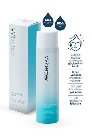 Aha Boosting Toner Aydınlatıcı, Gözenek Sıkılaştırıcı Onarıcı Tonik Kore 200ml