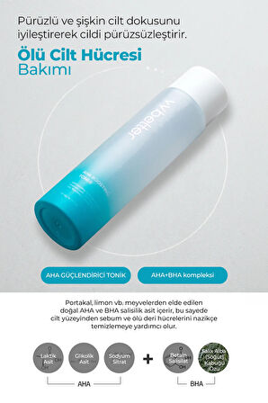 Aha Boosting Toner Aydınlatıcı, Gözenek Sıkılaştırıcı Onarıcı Tonik Kore 200ml