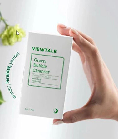 Viewtale Green Bubble Cleanser (Köpük Temizleyici)