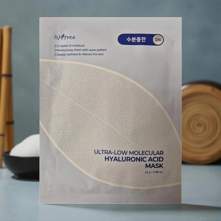 Isntree Ultra Low Molecular Hyaluronic Acid Yüz Maskesi 10 Adet