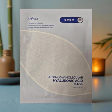 Isntree Ultra Low Molecular Hyaluronic Acid Yüz Maskesi 10 Adet