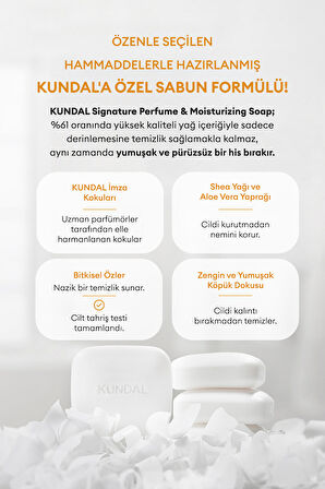 Yoğun Nemlendirici Sabun KUNDAL Signature Perfume & Moisturizing Soap (Ylang Ylang) 100gr