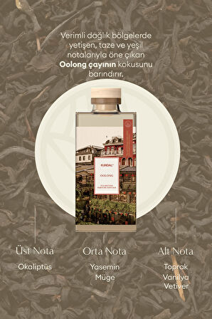 Parfüm Difüzörü Çay Serisi KUNDAL Perfume Diffuser Tea Edition 140ml (Oolong)