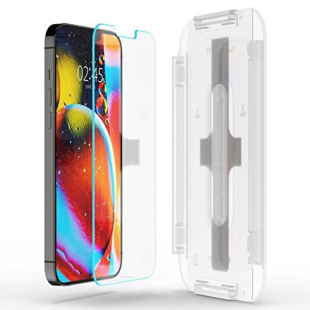 iPhone 14 Plus / iPhone 13 Pro Max Cam Ekran Koruyucu, Spigen Kolay Kurulum Glas.tR EZ Fit Slim HD (2 Adet)