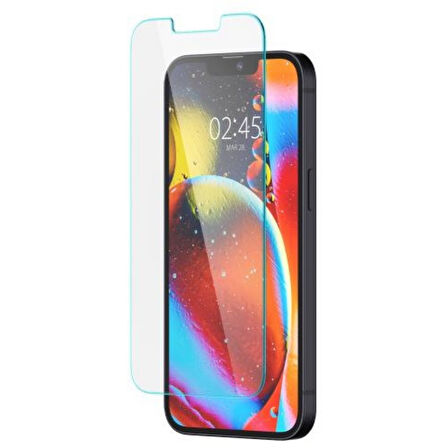 iPhone 14 / iPhone 13 Pro / iPhone 13 Cam Ekran Koruyucu Kolay Kurulum, Spigen Glas.tR EZ Fit (2 Adet)