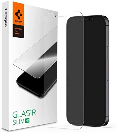 Spigen Apple iPhone 14 / iPhone 13 Pro / iPhone 13 Cam Ekran Koruyucu GLAS.tR SLIM HD - AGL03391