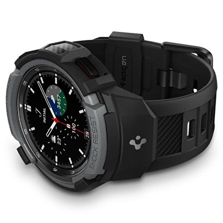Galaxy Watch 4 Classic (46mm) Kılıf, Spigen Rugged Armor Pro