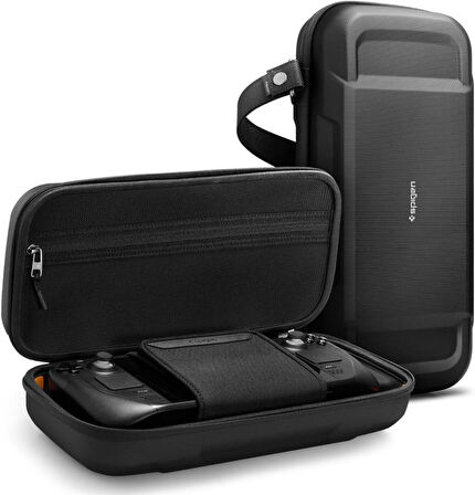 Spigen MacBook Pro 14'' Uyumlu Taşıma Çantası Rugged Armor Pro Pouch Black - AFA04270 - teşhir