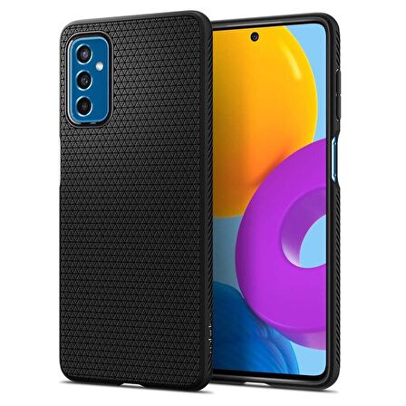 Spigen Galaxy M52 5G ile Uyumlu Kılıf Liquid Air Matte Black