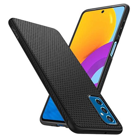 Spigen Galaxy M52 5G ile Uyumlu Kılıf Liquid Air Matte Black