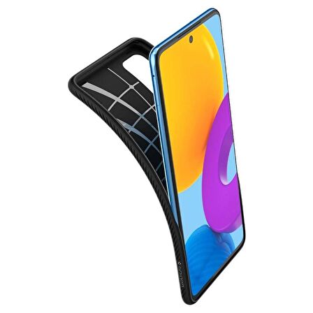 Spigen Galaxy M52 5G ile Uyumlu Kılıf Liquid Air Matte Black