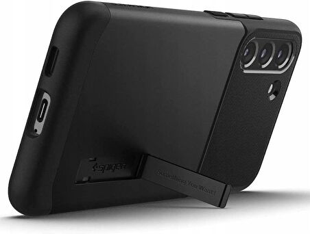 Spigen Galaxy S22 Plus 5G ile Uyumlu Kılıf Slim Armor Black