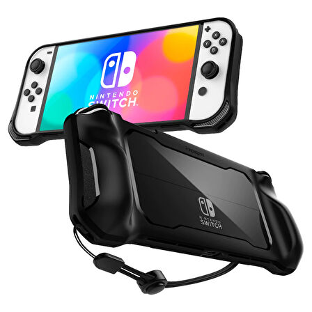 Nintendo Switch OLED Kılıf, Spigen Rugged Armor