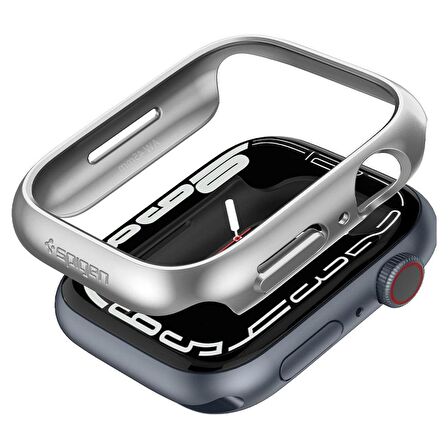 Spigen Apple Watch Seri 9/8/7 (45mm) Uyumlu Kılıf , Spigen Thin Fit