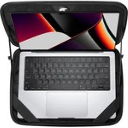 Spigen Macbook Pro 14" ile Uyumlu Kılıf/Taşıma Çantası Black-AFA04270