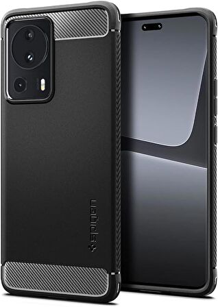 Spigen Xiaomi 12/12X Kılıf Rugged Armor Matte Black - ACS04370