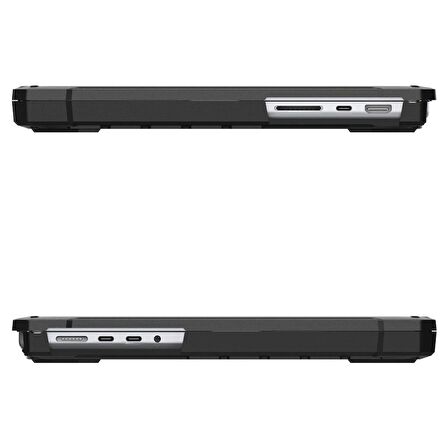 MacBook Pro 14'' M2(2023) / M1(2021) ile Uyumlu Kılıf / Spigen Rugged Armor