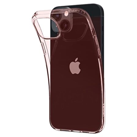 Spigen iPhone 14 Plus ile Uyumlu Kılıf Crystal Flex Rose Crystal