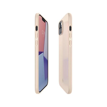 Spigen iPhone 14 Plus Kılıf Thin Fit Sand Beige