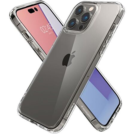 Spigen Apple iPhone 14 Pro Max Kılıf Ultra Hybrid Crystal Clear - ACS04816