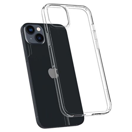 Spigen iPhone 14 Plus ile Uyumlu Kılıf Air Skin Hybrid Crystal Clear