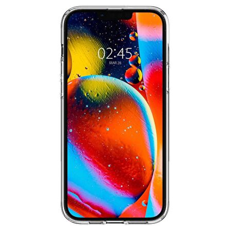 Spigen iPhone 14 Plus Kılıf Crystal Slot Wallet Crystal Clear
