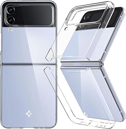 Spigen Samsung Galaxy Z Flip 4 Kılıf Air Skin Crystal Clear - ACS05112