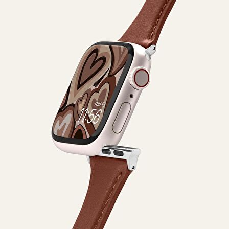 Apple Watch Serisi (40 / 41MM ) Uyumlu Watch Kayış Kordon, Ciel By Cyrill Kajuk Band