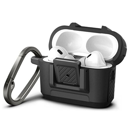 AirPods Pro (2.Nesil) Kılıf, Spigen Lock Fit
