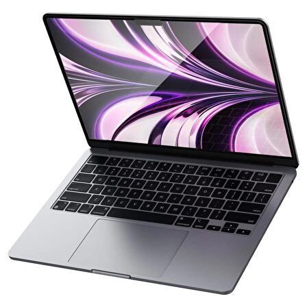 Macbook Air 13'' M2 Cam Ekran Koruyucu, Spigen Glas.tR SLIM