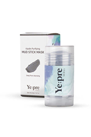 Kaolin Purifying Mud Stick Mask Siyah Nokta Temizleyici Sebum Dengeleyici Kil Maskesi Kore 40g