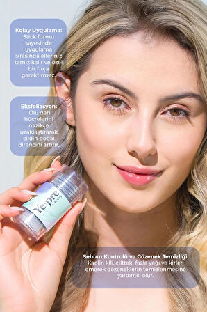 Kaolin Purifying Mud Stick Mask Siyah Nokta Temizleyici Sebum Dengeleyici Kil Maskesi Kore 40g