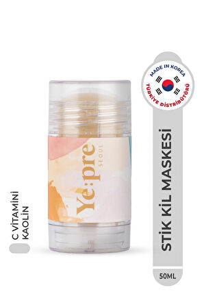 Vitamin C Pore Care Mud Stick Mask Gözenek Temizleyici Yatıştırıcı Kil Maskesi Kore 40g
