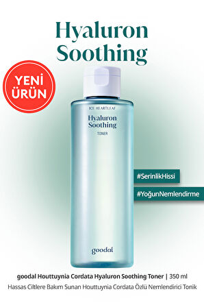 Hassas Ciltlere Bakım Sunan Nemlendirici Tonik GOODAL Houttuynia Cordata Hyaluron Soothing Toner